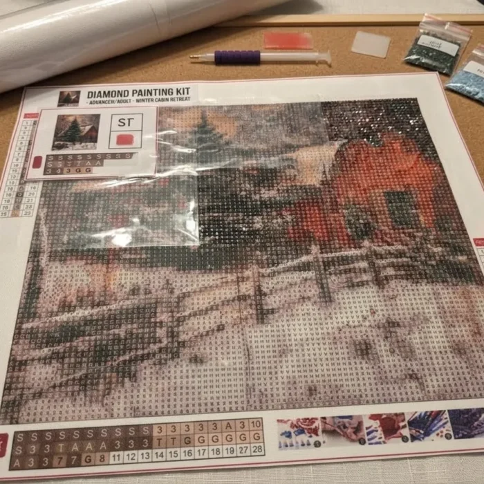 Christmas Diamond Painting Kits for Adults 30×40cm