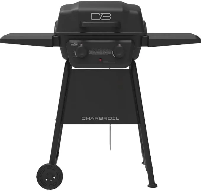 Char-Broil 2 Burner 20000 BTU Gas Grill Black
