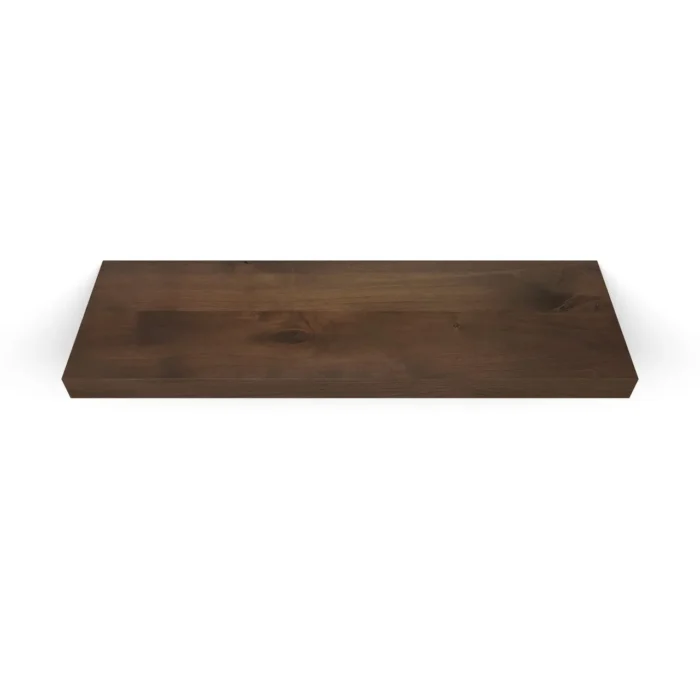 Rustic Alder Floating Shelves