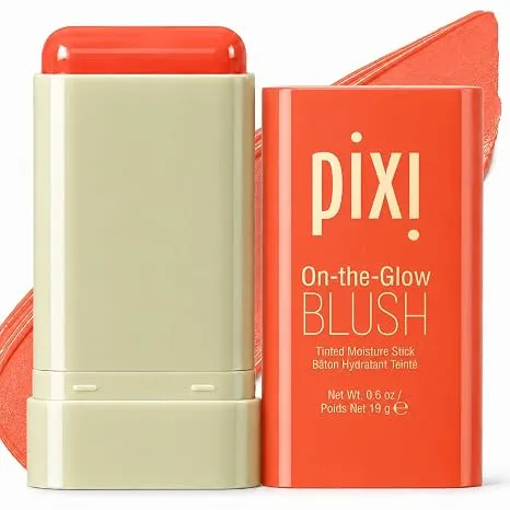 Pixi ON-THE-GLOW Cream Blush Stick for Cheeks, Juicy