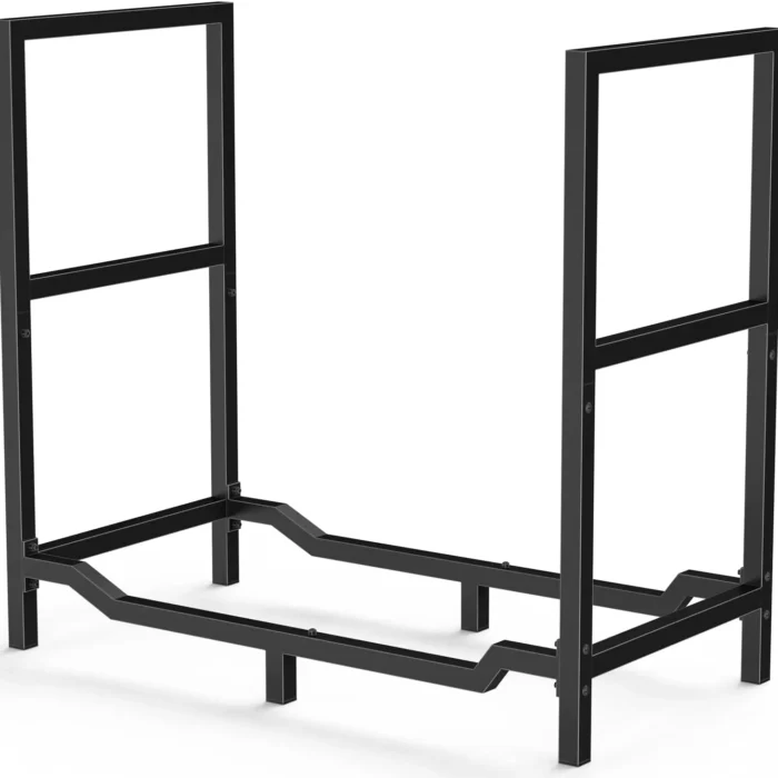 Dicasser Firewood Rack Organizer 2ft Heavy Duty Logs Holder Stand