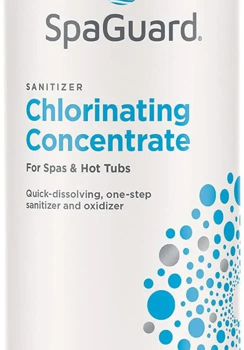 SpaGuard Spa Chlorinating Concentrate, 2 lb, Single, Advanced Spa Water Treatment for Hot Tubs and Spas, Quick Dissolving Oxidizer