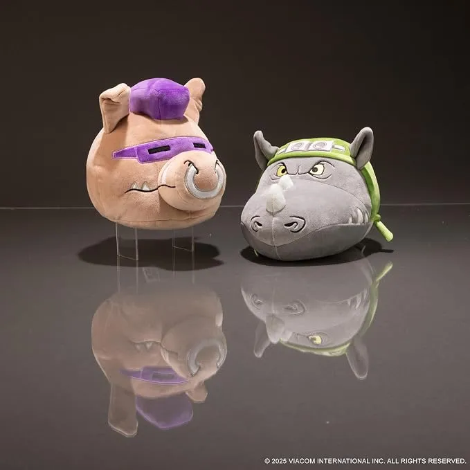 Club Mocchi Mocchi- TMNT Bebop and Rocksteady Collectible Plush