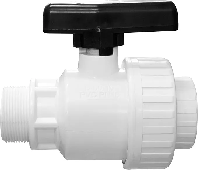 Swimline HydroTools Precision Threaded Socket Ball Valve for Pools 1-1/2 (2.5-4 CM)