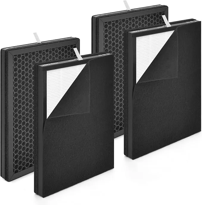 AP300 Filter Compatible with DBFIT Air Purifier AP300, LUNINO K2 (4pck