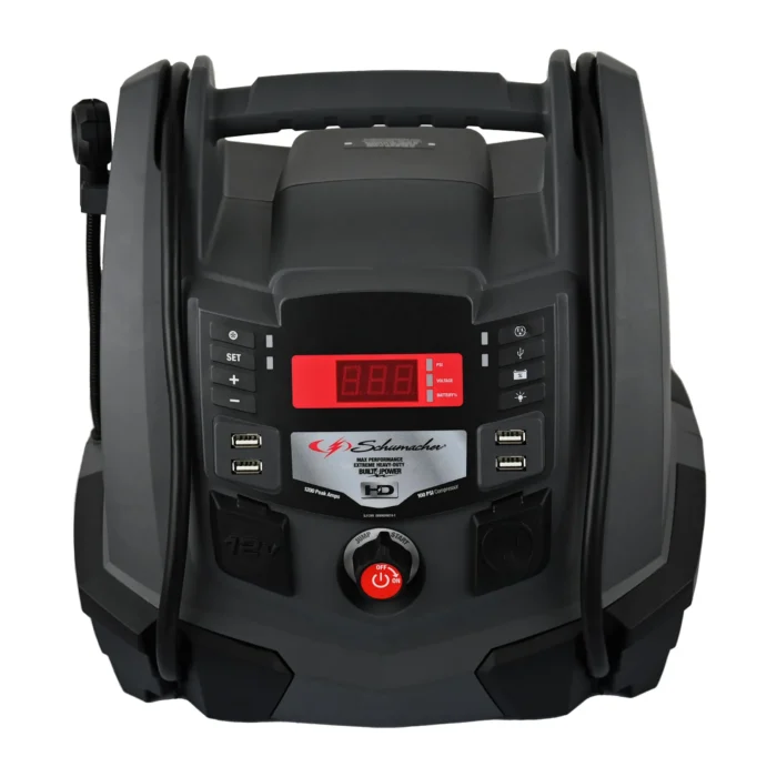 Schumacher Jump Starter Air Compressor SJ1289 (1200 Peak Amp 12V)