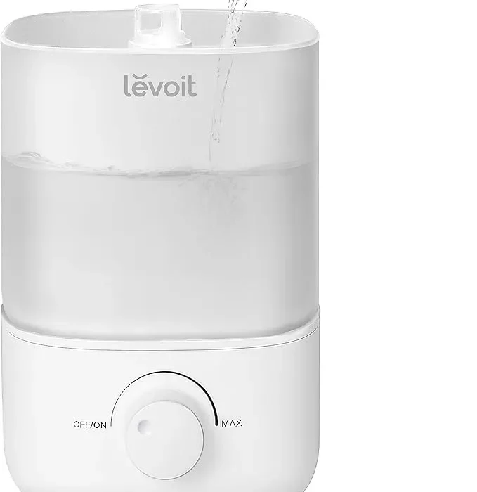 Levoit Top Fill Humidifiers for Bedroom, 2.5L Tank for Large Room, 28dB