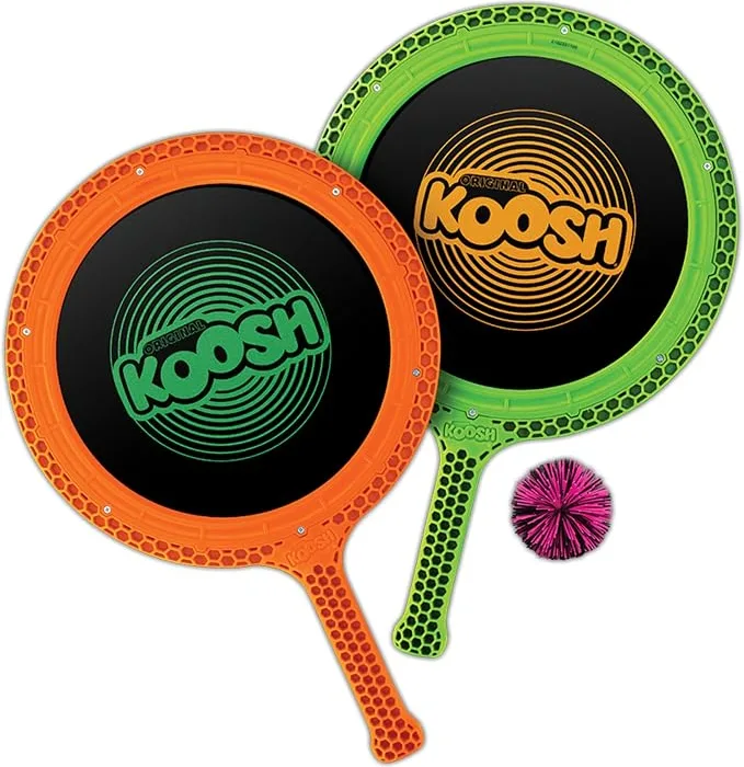 Koosh Paddle Playset, Beach Toys, Outdoor Games for Kids, Fidget Toys,
