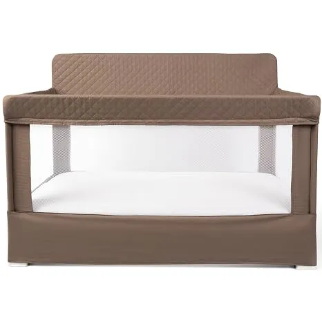 Baby Delight Lunaire Organic Full Size Crib, Organic Mocha