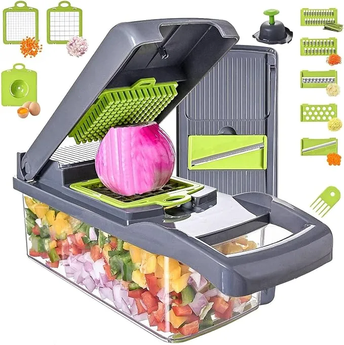 Vegetable Chopper, Dicer, Slicer for Fruits, Veggies, Onions, Potatoes.