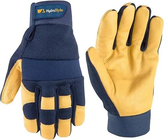 Wells Lamont Industrial Men's Leather Palm Work Gloves Medium M