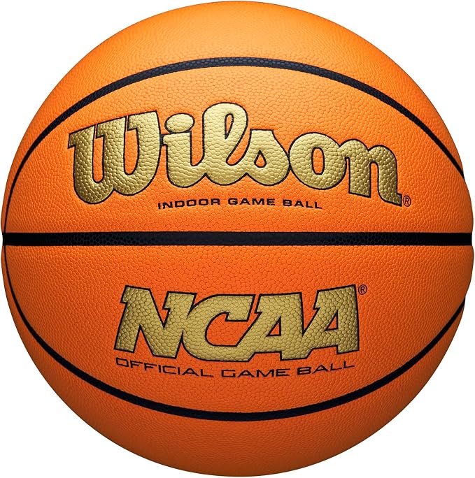 WILSON NCAA Evo NXT Official Indoor Game Basketballs - Sizes 6 and 7