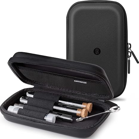 Smell Proof Bag Set with Waterproof Airtight Zippers, Carbon Lining Storage Bag Durable Organizer Case Set Great for Travel