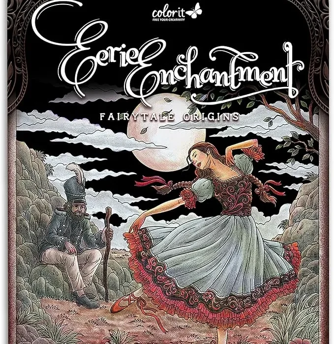 ColorIt Fairytale Origins Adult Coloring Book for Women