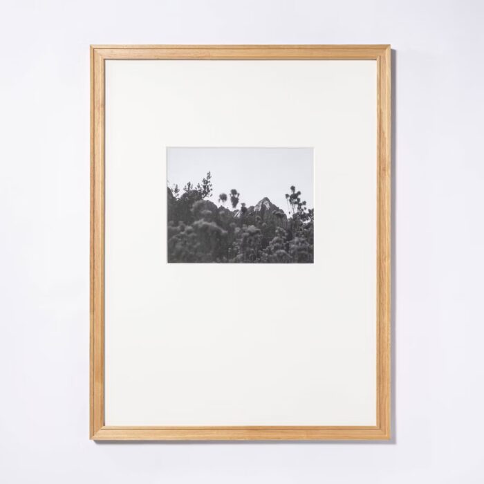 Matted Gallery Frame Natural Wood - Threshold™ designed with Studio McGee