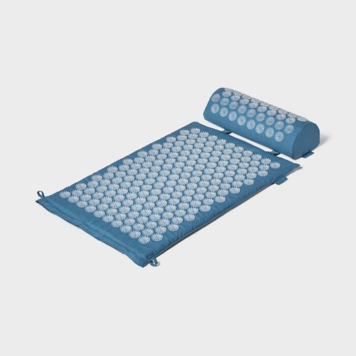 Acupressure Mat and Pillow Set - All In Motion: Polyurethane Foam, Linen, Cotton