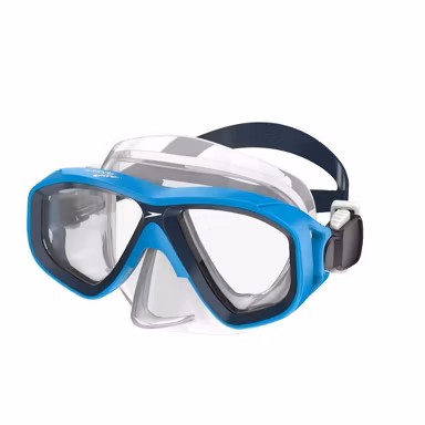 Speedo Kids' Dive Surf Gazer Swim Mask - Teal/Clear: Snorkeling, Anti-Fog Lens, Ages 3-6