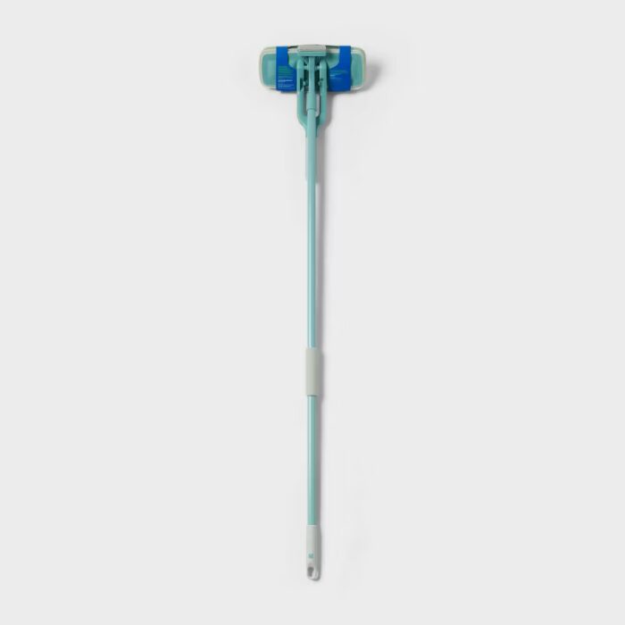 Squeeze Mop - up&up™: Steel and Polyurethane, Soft Grip Handle, Hanging Loop for Multi-Surface Floor Cleaning