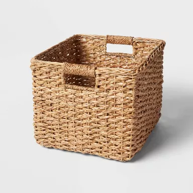 Braided Seagrass Crate - Brightroom