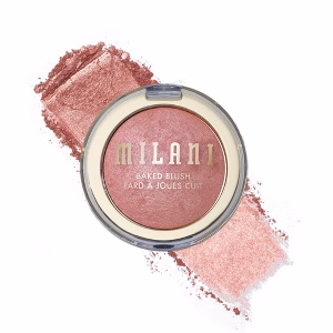 Milani Baked Blush - Sparkling Rose: Brightening, Vegan, Buildable Coverage (Pack of 3)