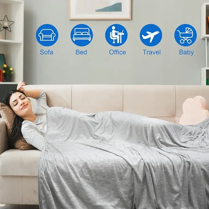 CXXDE Cooling Blankets for Hot Sleepers, Summer Blanket, Cold Blanket Queen