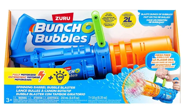 Bunch O Bubbles Spinning Barrel Bubble Blaster