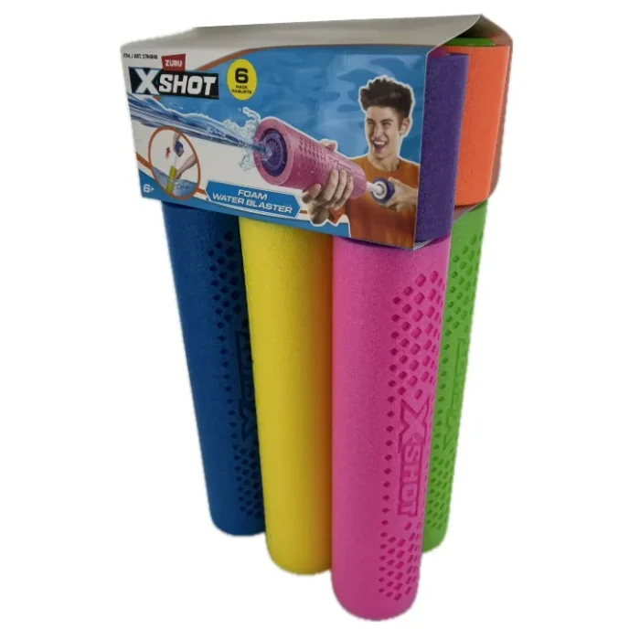 Zuru X Shot Foam Water Blaster, 6 Pack