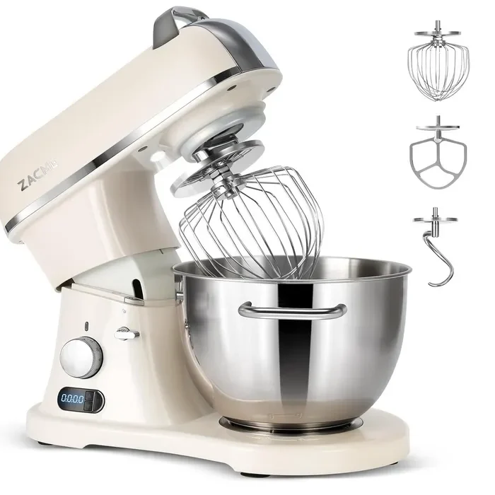 8.4QT Commercial Stand Mixer 800W with Aluminum Die Casting Meets the Standard of NSF/ANSI 8-2023