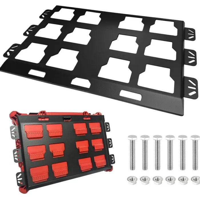 Black Packout Mounting Plate for Heavy-Duty