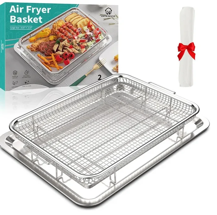 Air Fryer Basket for Oven, OPENICE 15.3" x 11.0"
