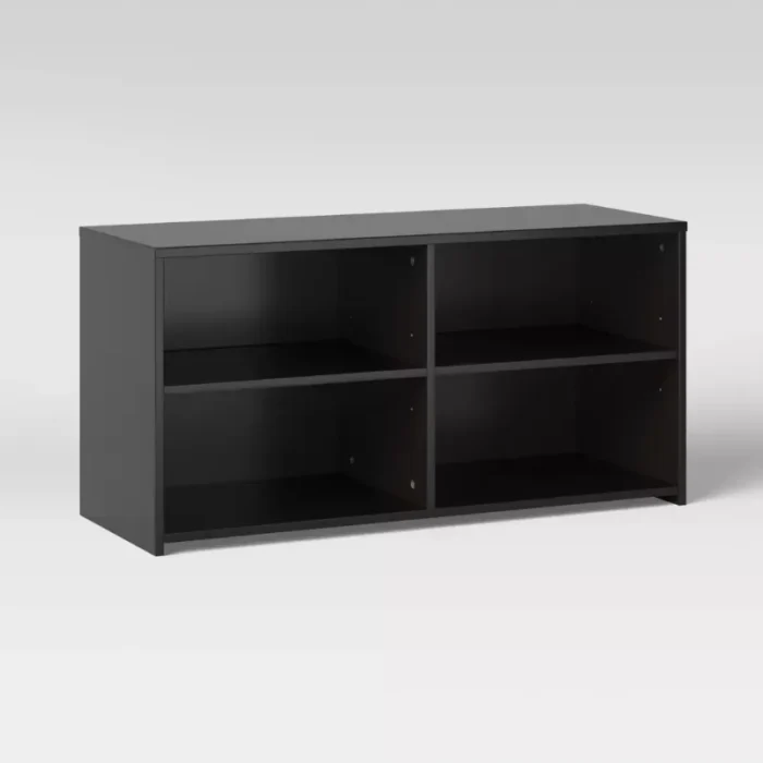 Dorm Storage TV Stand for TVs up to 43" Black - Room Essentials