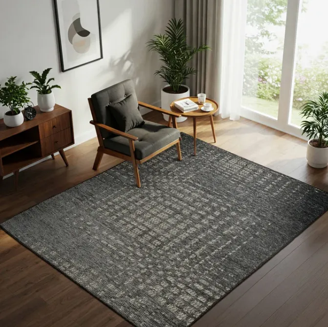 Avante Chenille Area Rug Soft Textured Surface 5ft x 7ft