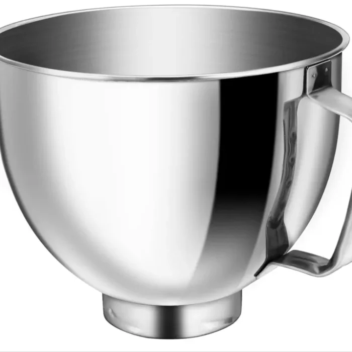 5QT Food Grade Stainless Steel Mixer Bowl, Compatible with KitchenAid Series