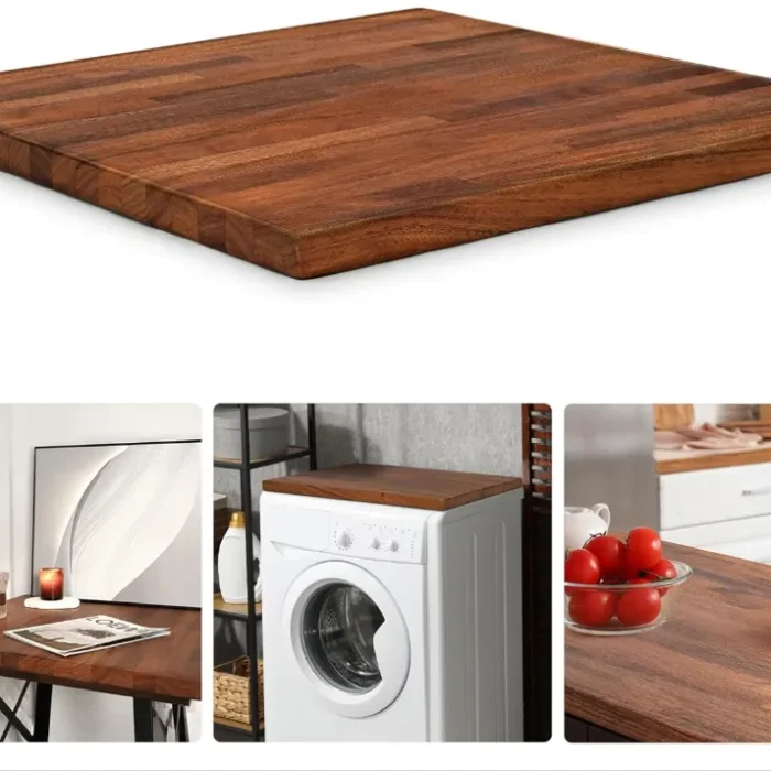 24"x25" Butcher Block Countertop, DIY Solid Walnut Wood Countertop