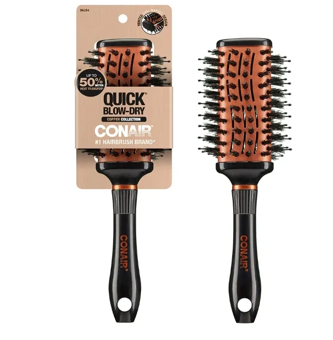Conair Quick Blow Dry Pro Vented Porcupine Oval Hair Brush
