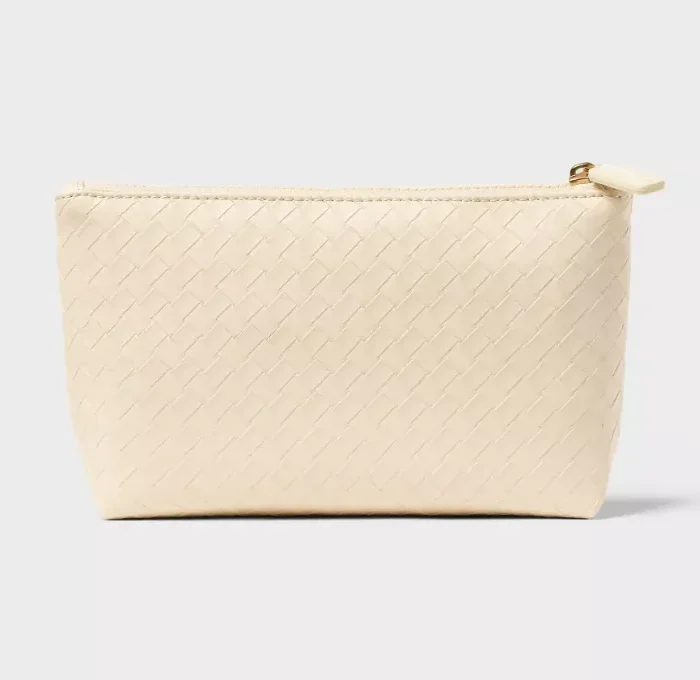 Small makeup bag-Cream
