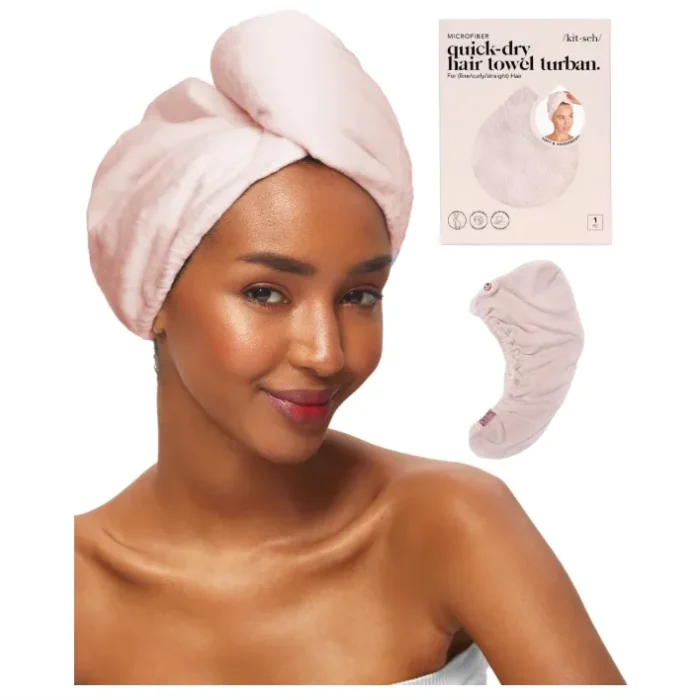 Kitsch Plush Microfiber Hair Towel Turban