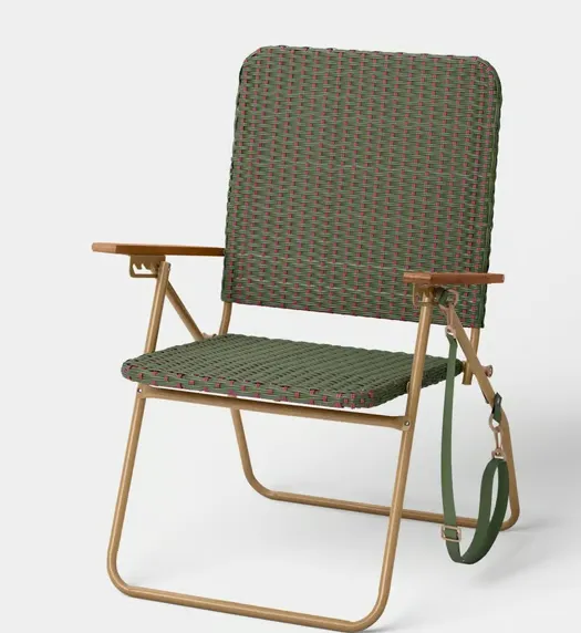 Woven Beach Chair Green - Threshold