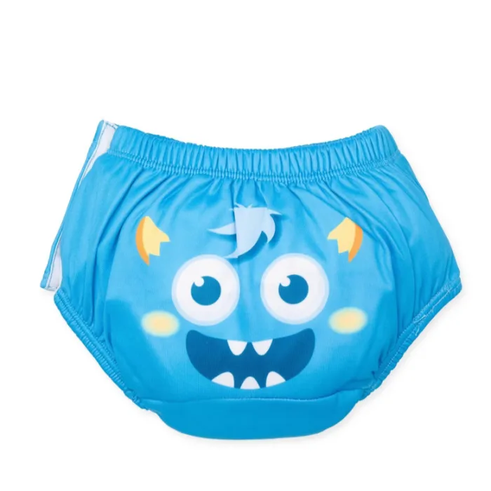 Speedo Kids' Swim Diaper - Blue L: One Size Reusable, 18 to 22 lbs, Polyester