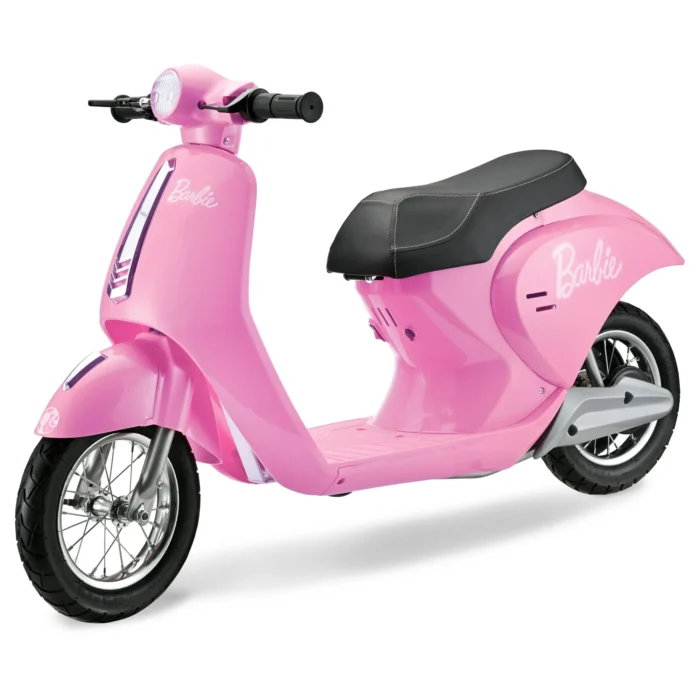 Hyper Toy Company, 24V Retro Electric Scooter, Children Ages 13+, up to 14 MPH, Pink