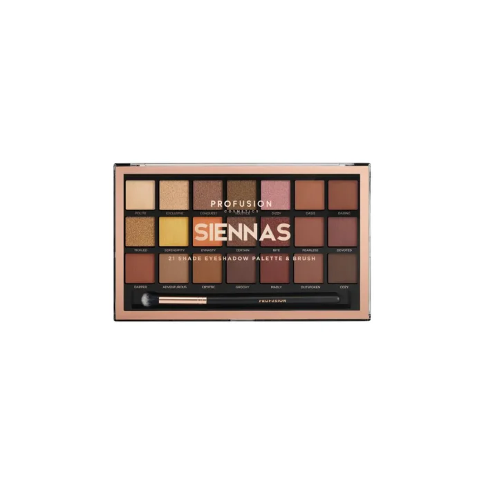 Profusion Cosmetics Siennas Palette - 1.3 oz