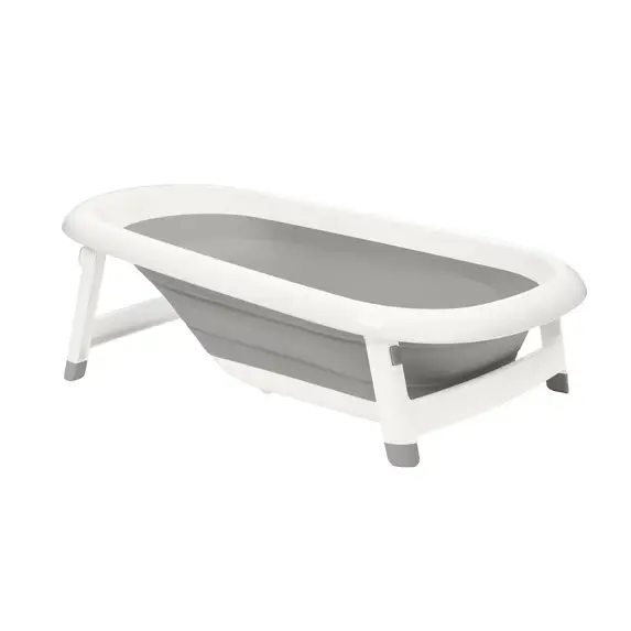OXO Tot Convertible Sink-to-Tub Infant Bath, Gray, BPA-Free Plastic