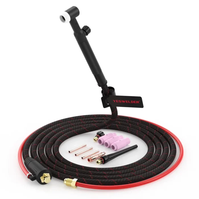 TIG Welding Torch WP-17V 13ft 150Amp Air Cooled Lift TIG Torch for YESWELDER MIG-205DS MIG-250PRO MIG Welder ARC-205DS Stick WELDER