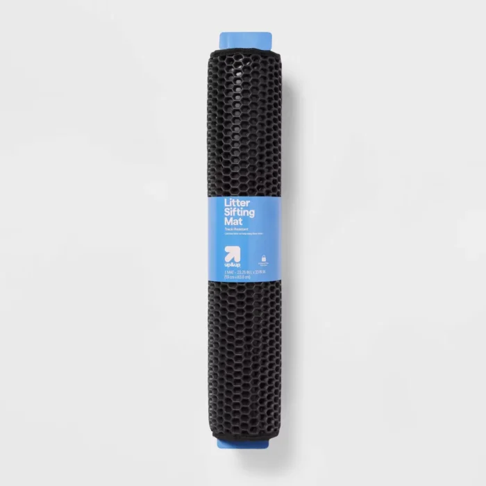 Litter Sifting Mat - Black - up&up™: For Cats, Use for Multiple Pets, Polyurethane Foam