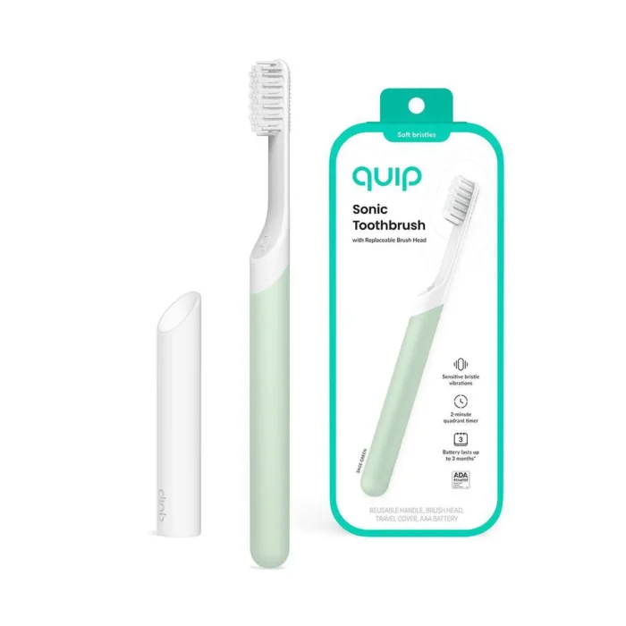 quip Sonic Electric Toothbrush with Timer - Sage
