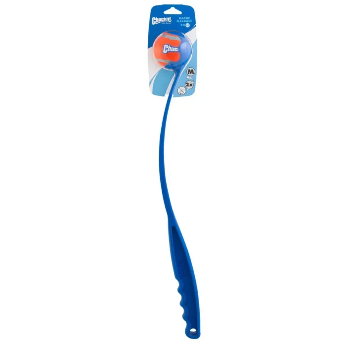 Chuckit! Ball Launcher Dog Toy - M - 22": Durable, Easy-To-Throw Design, Includes Ball, Rubber