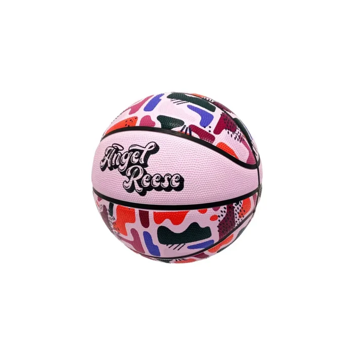 Angel Reese Artistic 28.5" Basketball – Pink
