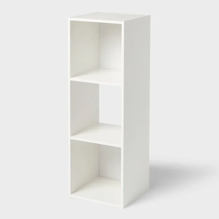 11" 3 Cube Organizer White - Brightroom