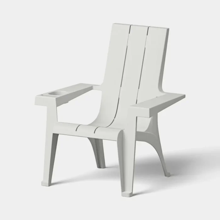 Resin Stackable Adirondack Chair Cream - Room Essentials