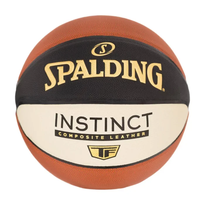Spalding Instinct 27.5" Basketball: Composite, Butyl Bladder, Youth